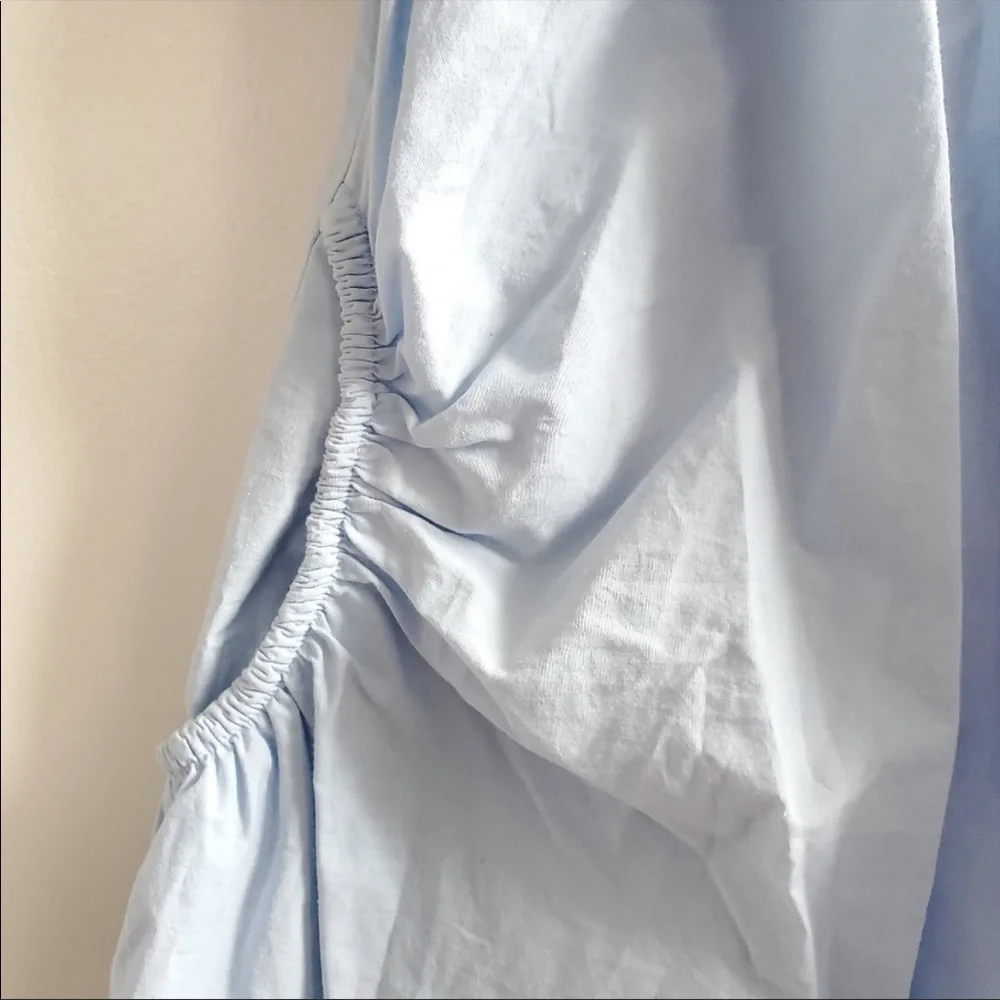 NWT Zara Halter Dress light blue M - Picture 7 of 13